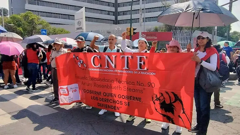 CNTE - Marcha 27 de mayo